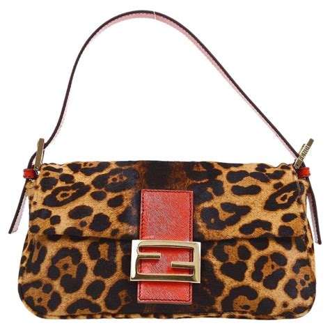 fendi cheetah bag|fendi designer handbags.